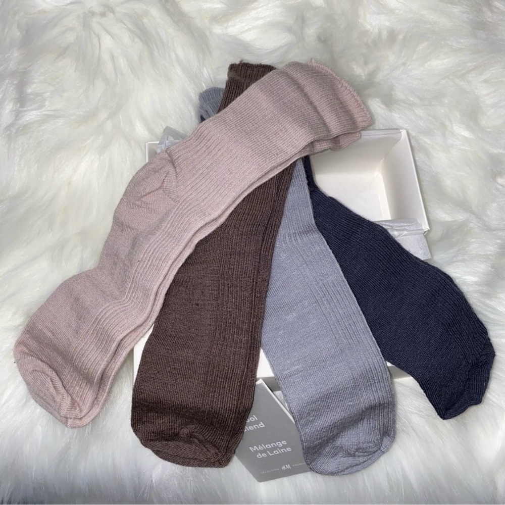H&M 71% wool socks New in box - Picture 1 of 10
